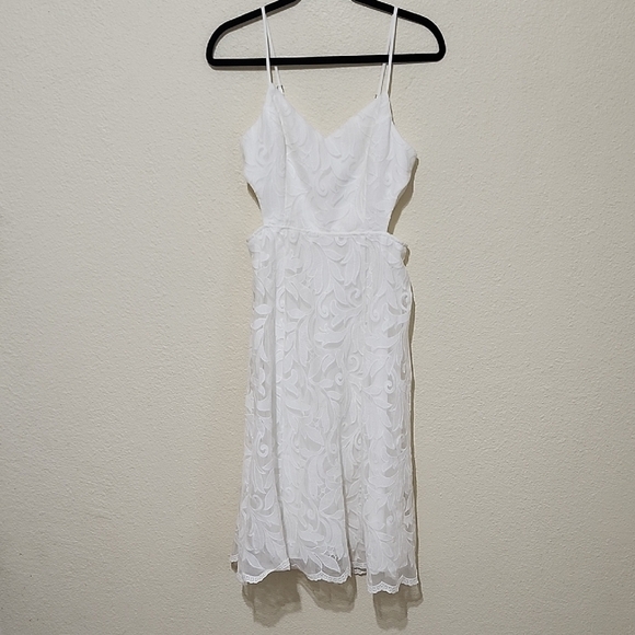 Show Me Your MuMu Dresses & Skirts - Show Me Your MuMu White Spaghetti Strap Slip Dress